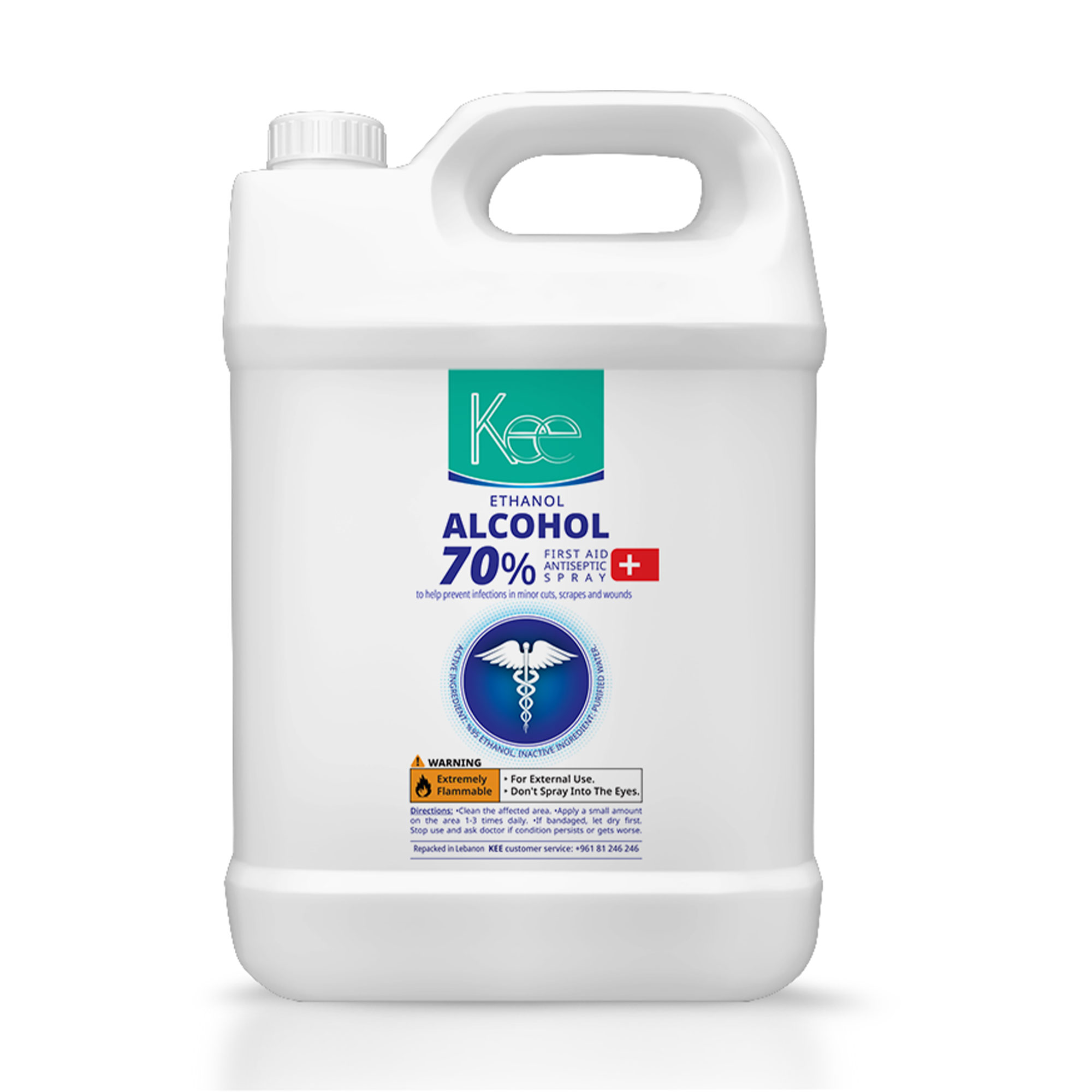 Alcohol 70 1 Gallon 5l Kee Food Safety Consultancy And Training